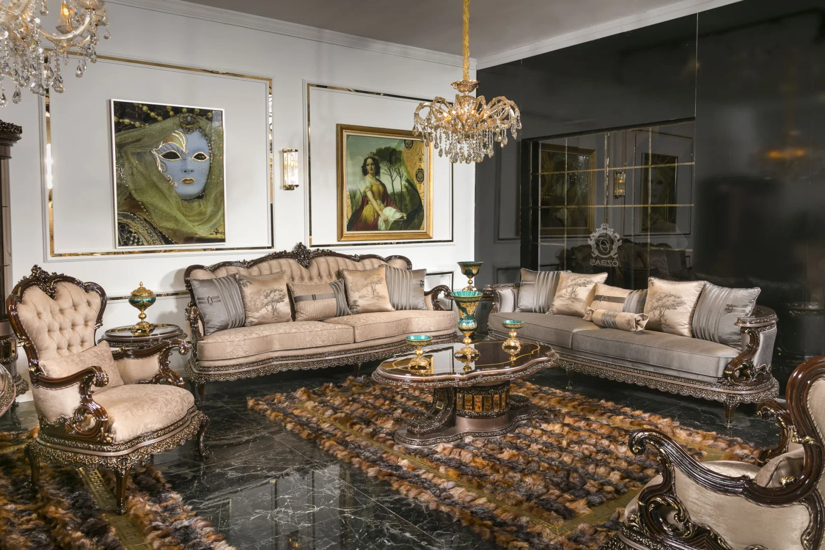 Toronto Classic Sofa Set