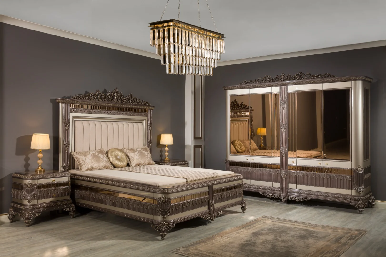 Defne Classic Bedroom Set