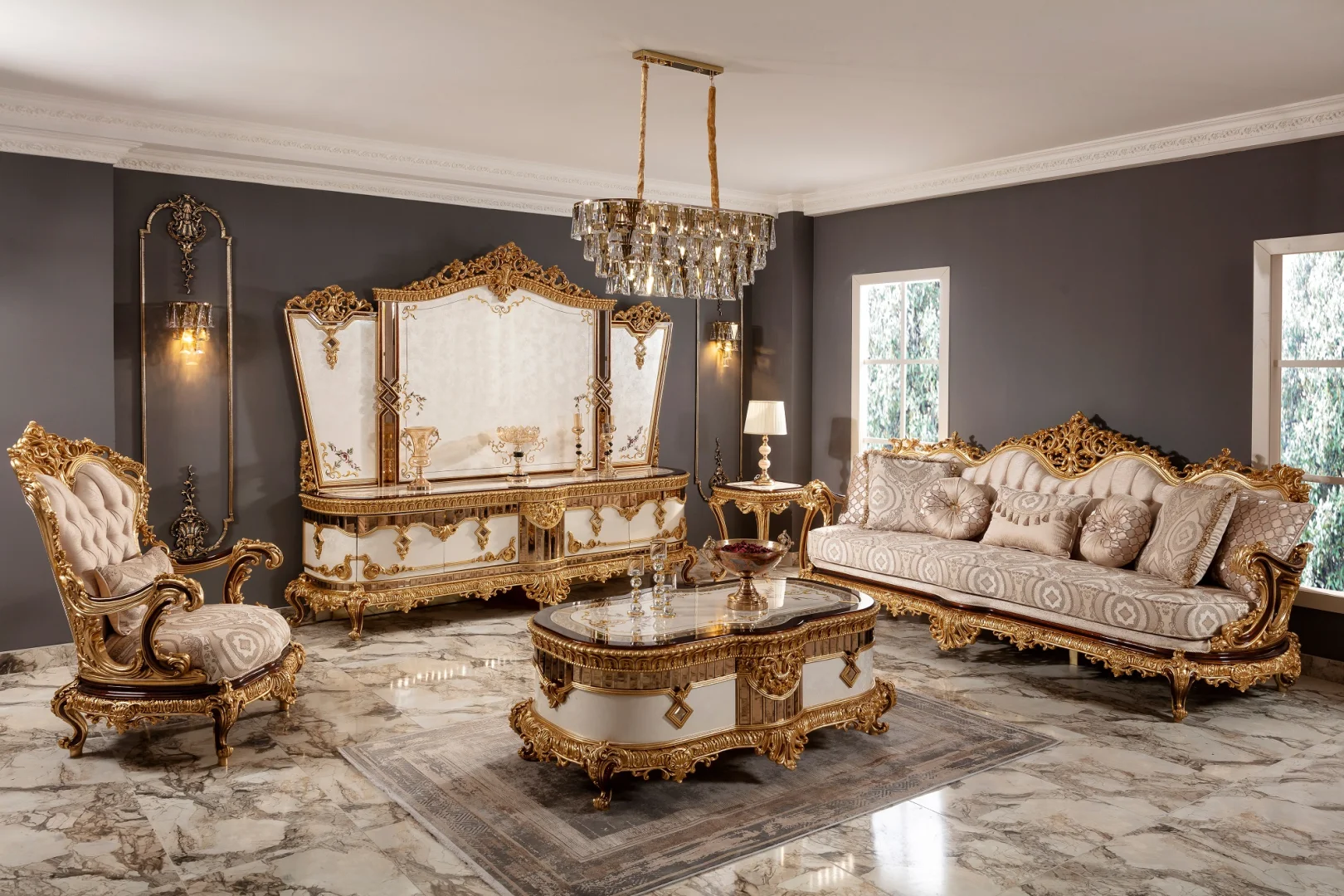 Zen Classic Sofa Set