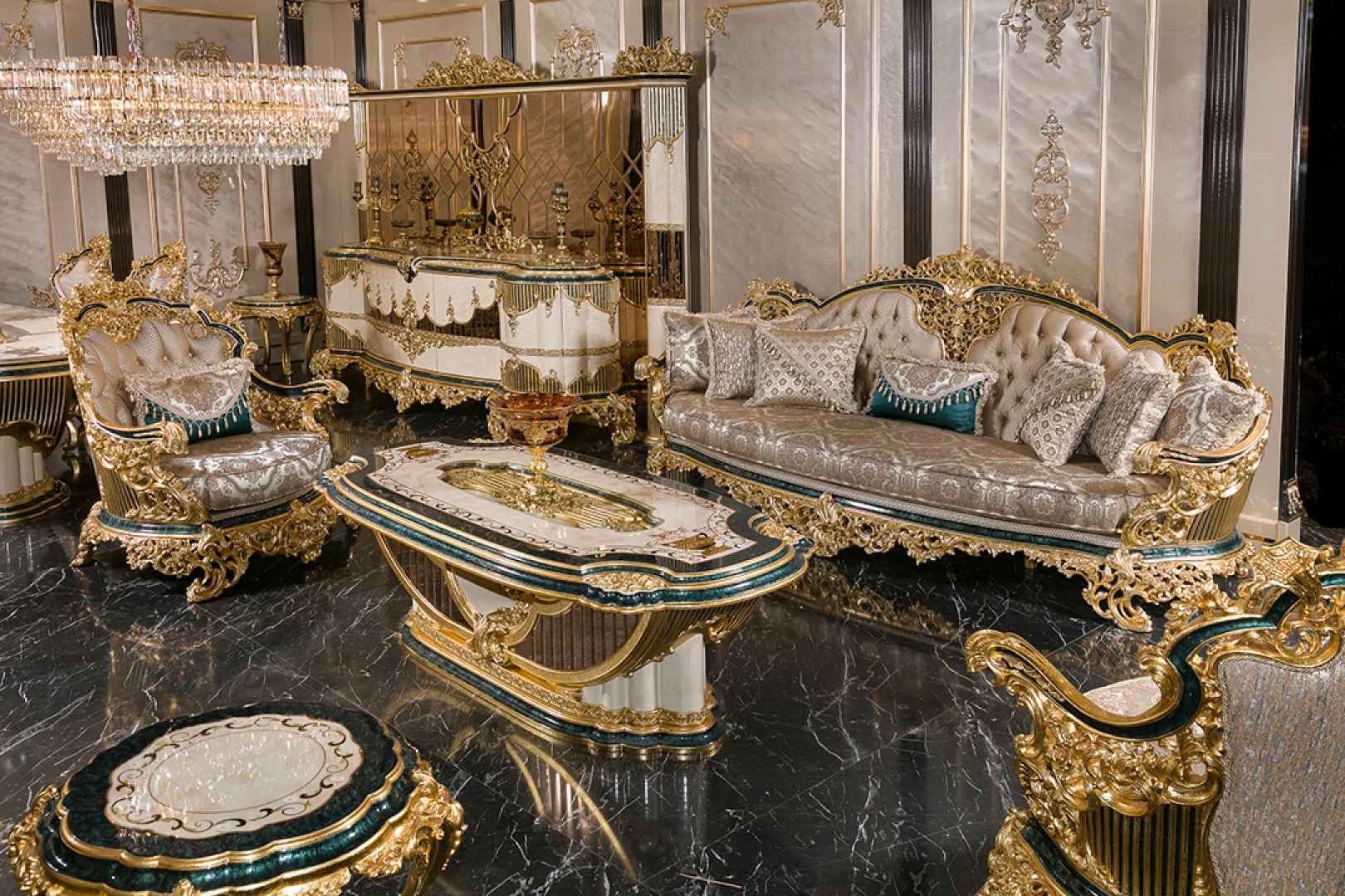 Nevada Classic Sofa Set