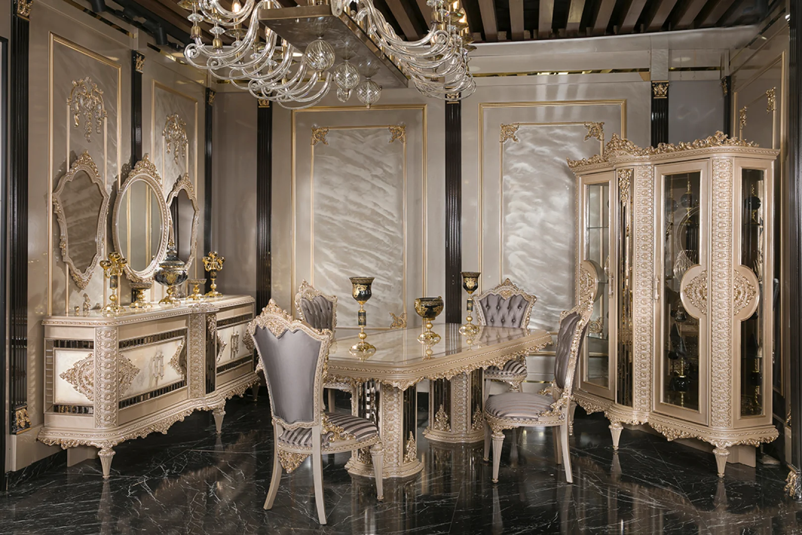 Londra Classic Dining Room Set