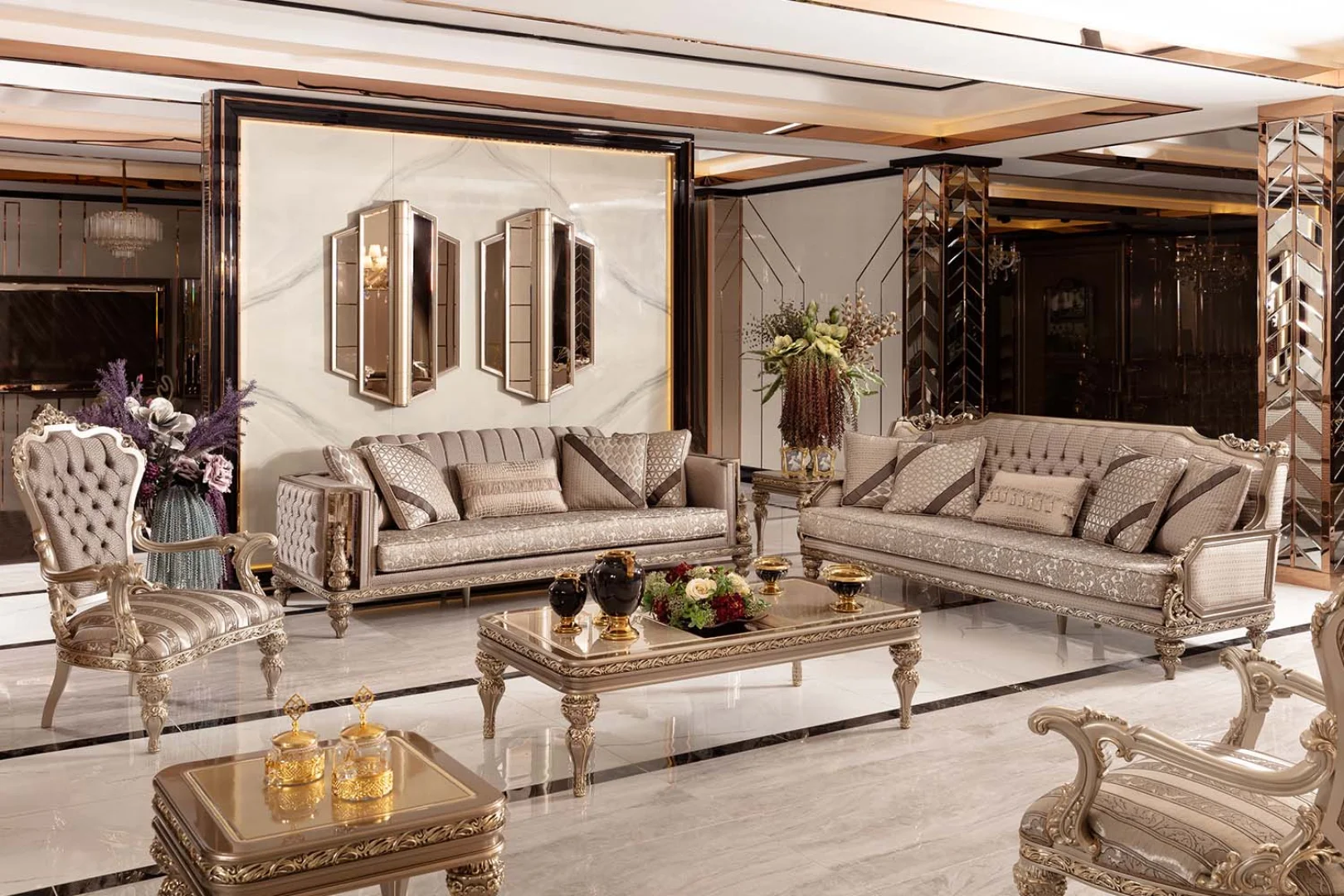 Modena Classic Sofa Set