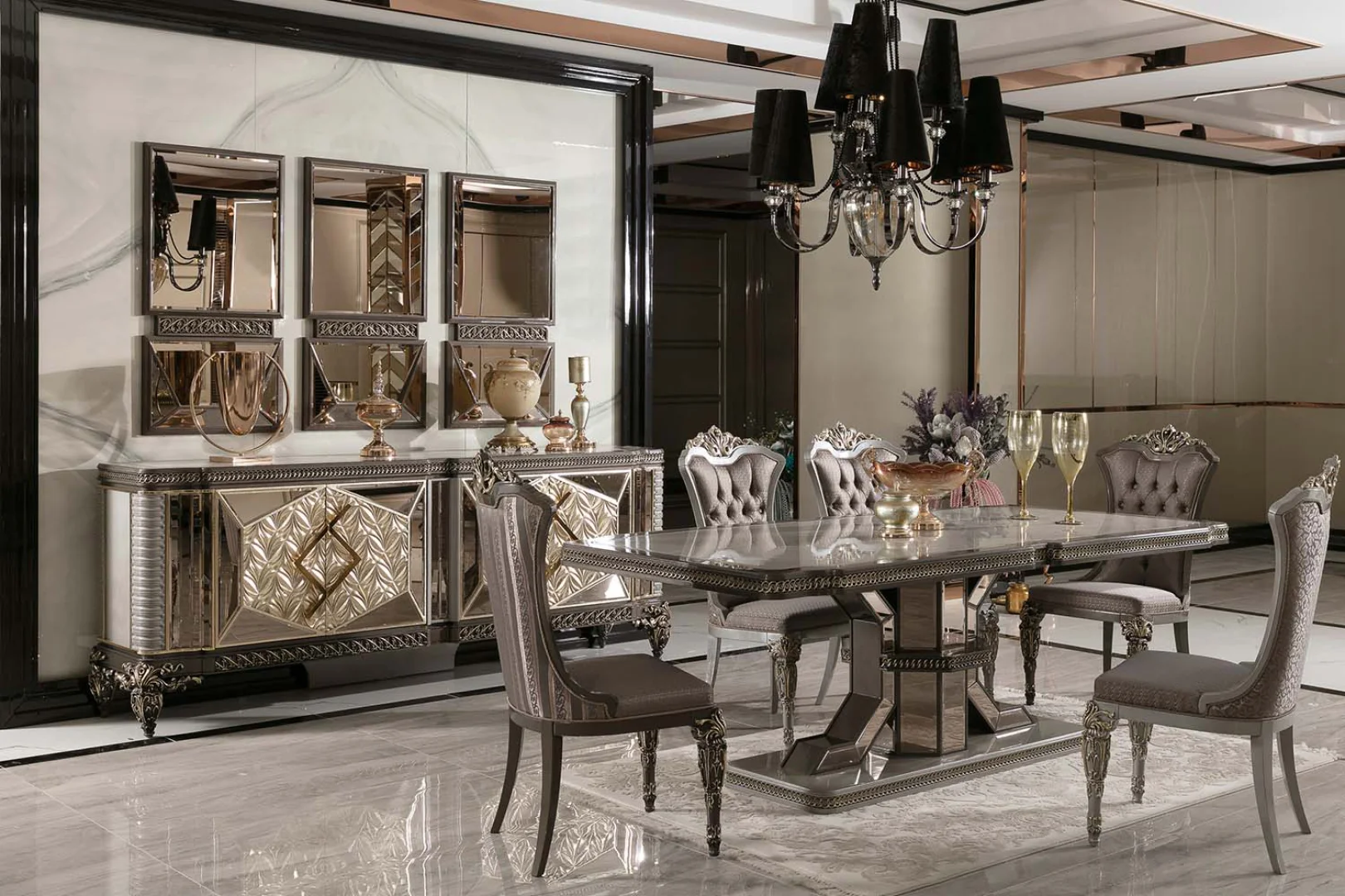 Nira Classic Dining Room Set