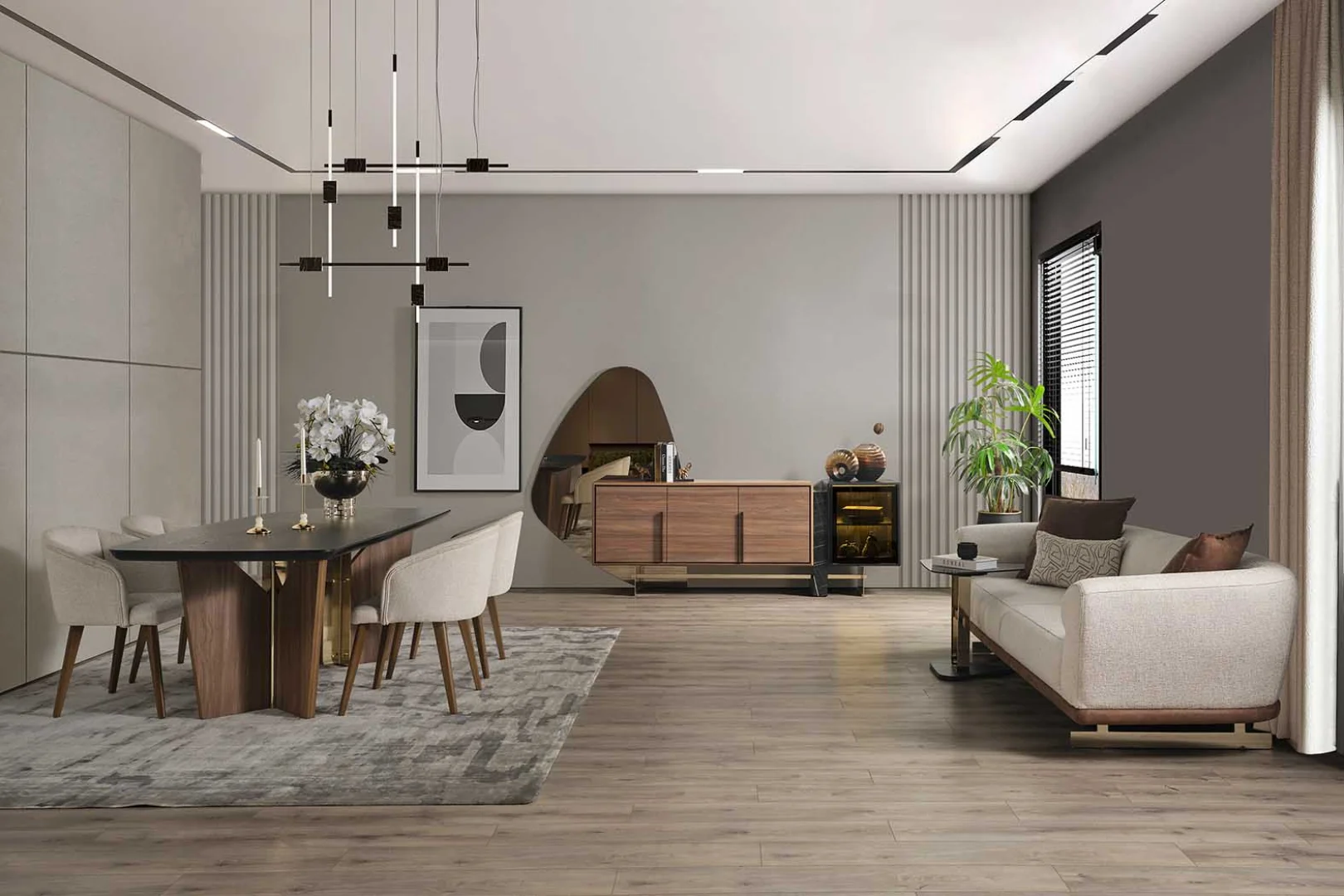 Bronze Dining Room