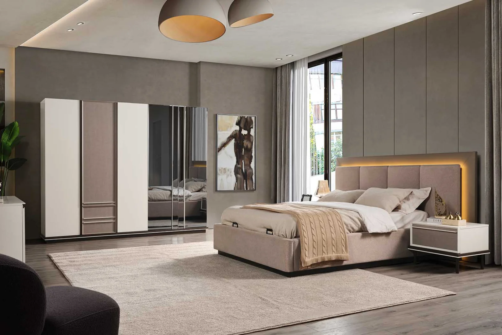 Line Bedroom Set