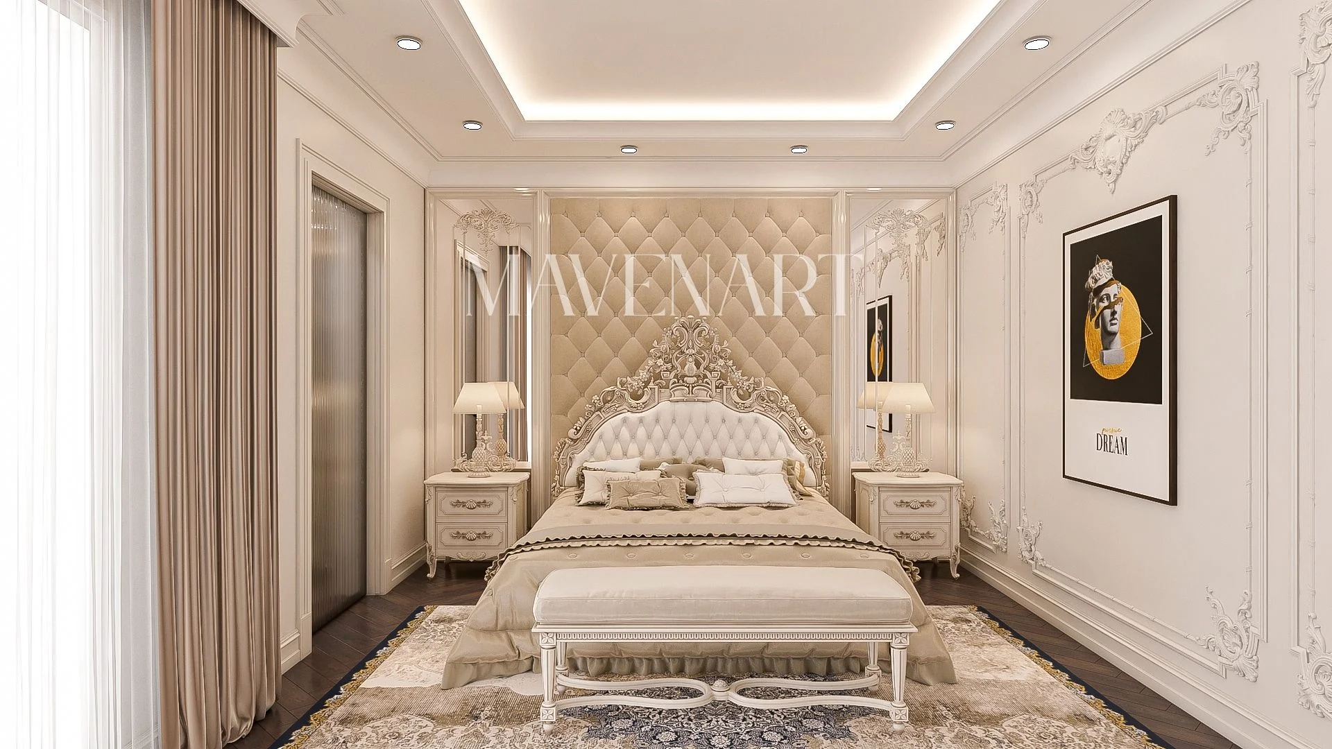 ASYA CLASSIC BEDROOM SET