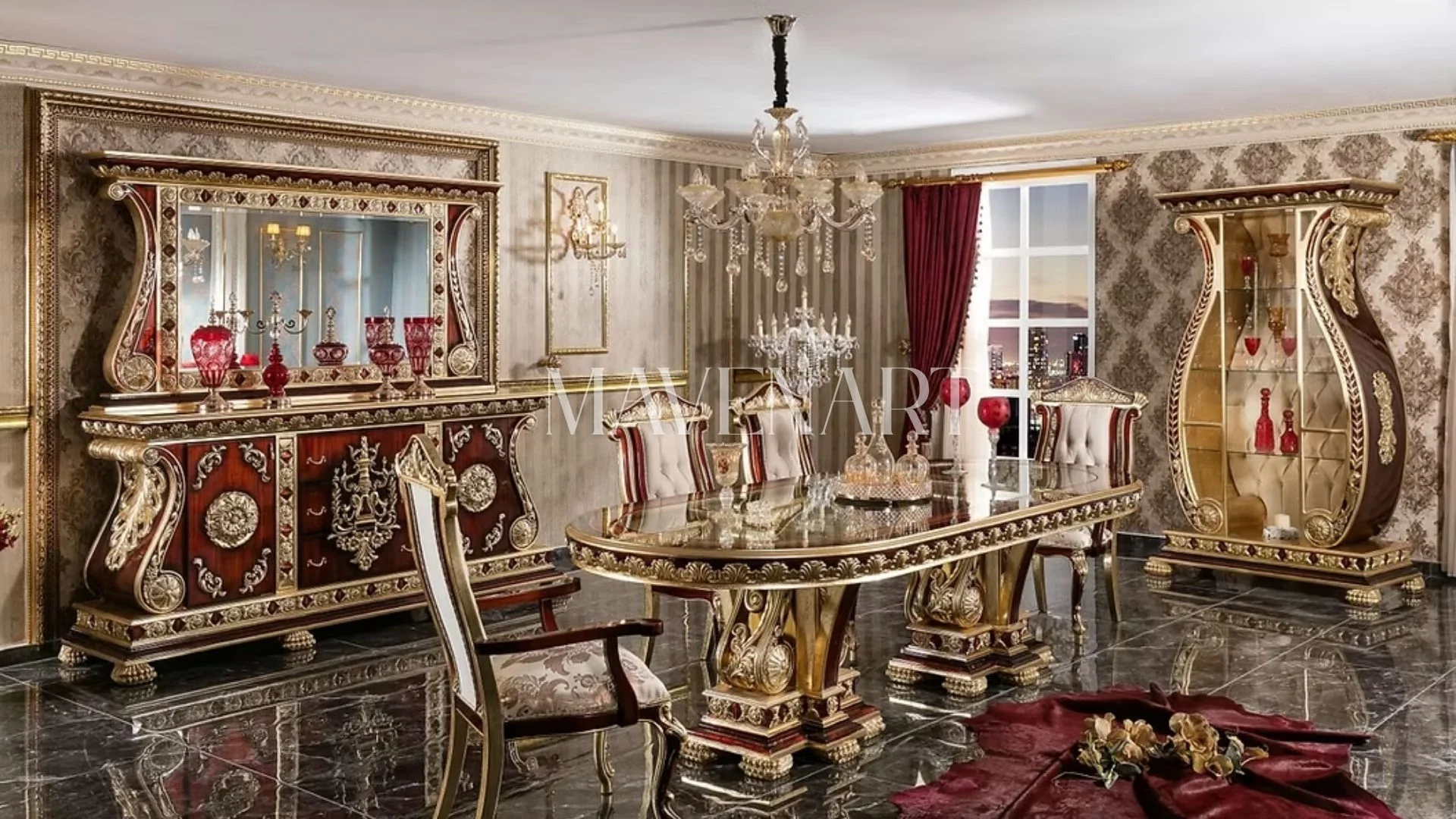 Mercan Classic Dining Room Set