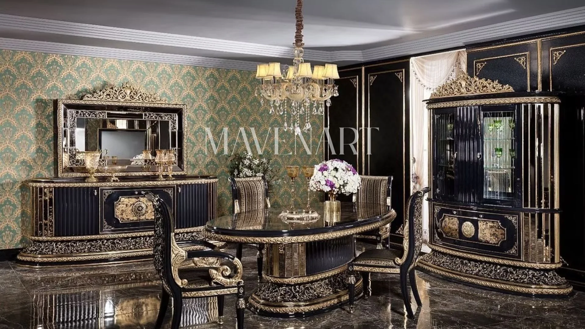 Defne Classic Diningroom Set