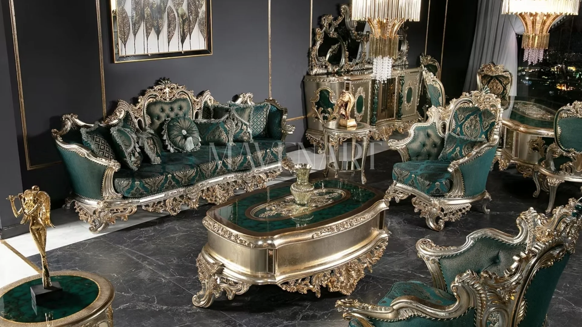 Capitol  Classic Sofa Set