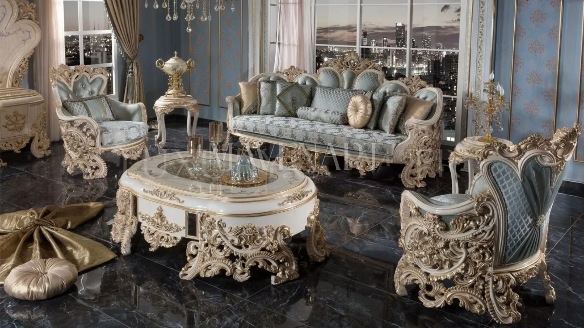 Vegas Classic Sofa Set