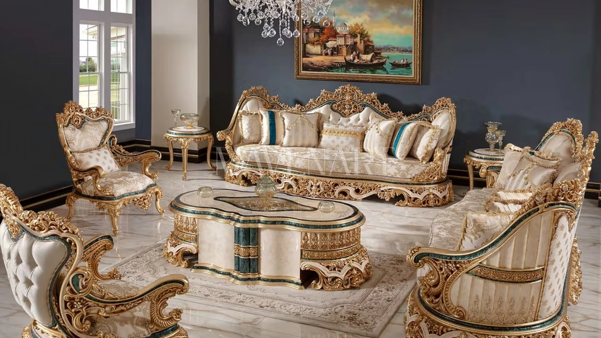 Potenza Classic Sofa Set