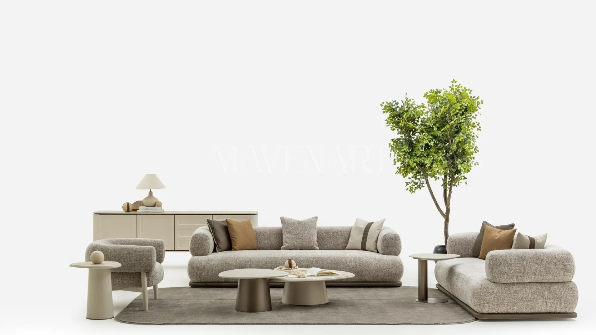 Nevio Modern Sofa Set