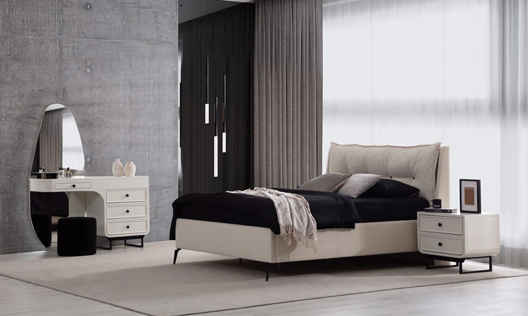 Lunara Modern Bedroom Set