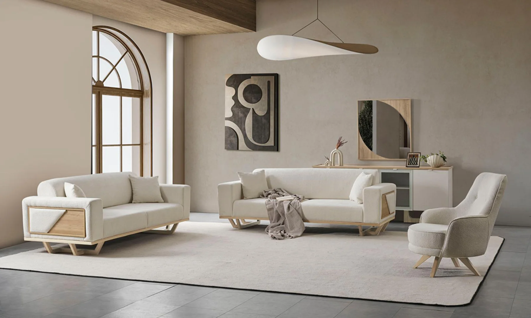 Vuitton Modern Sofa Set