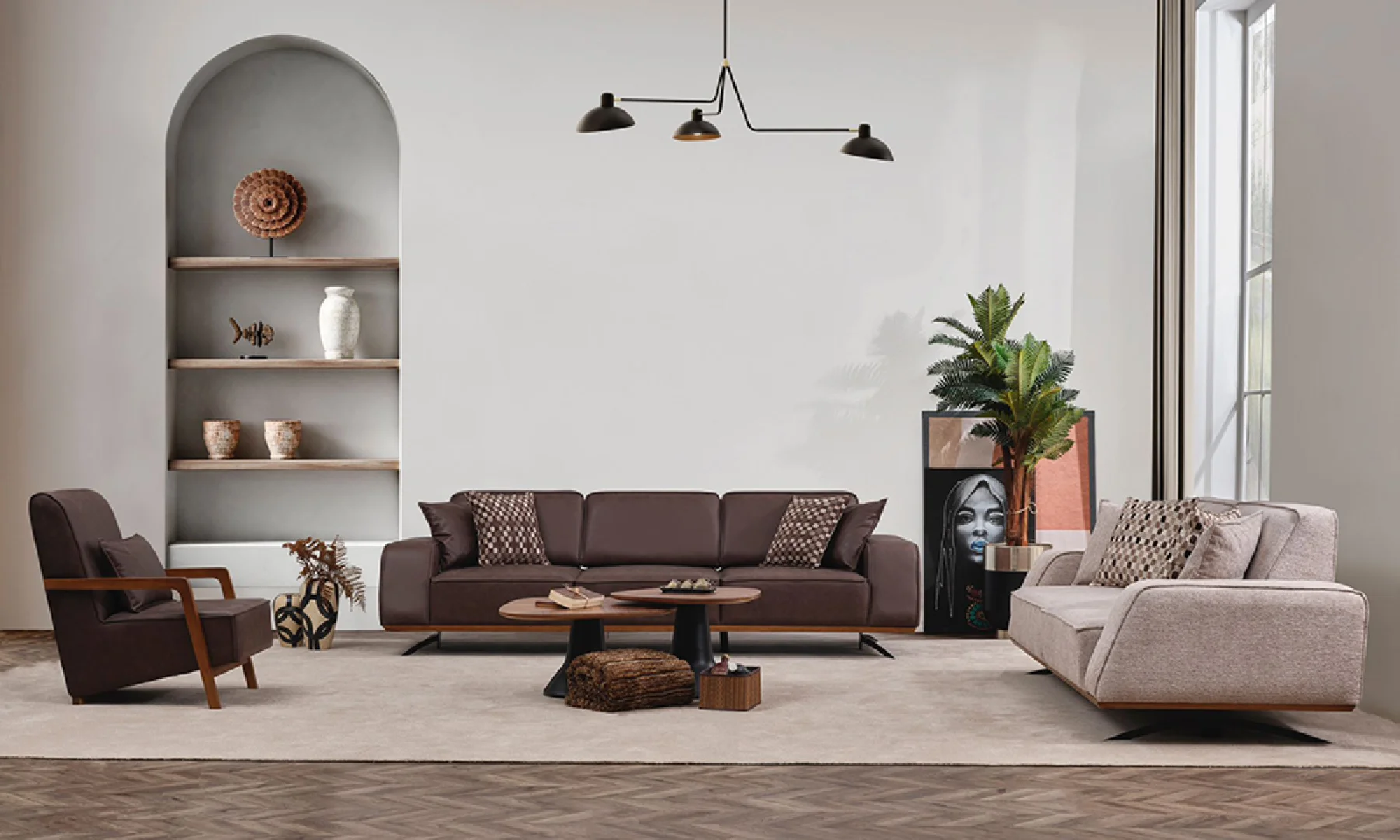 Breda Modern Sofa Set