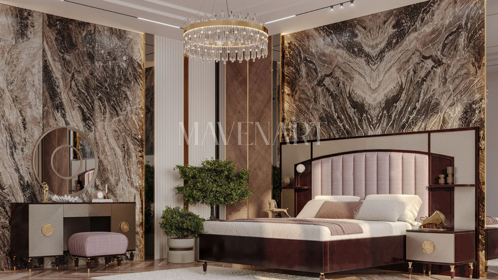 GANT MODERN BEDROOM SUİT