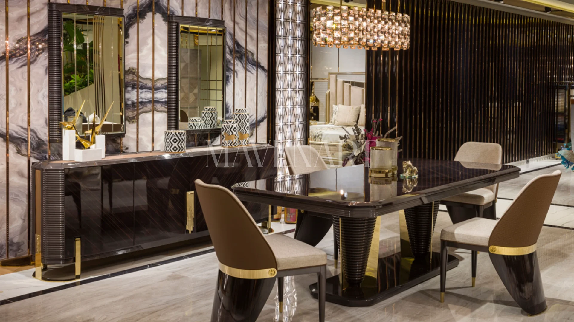 KARDENİZ LUXURY YEMEK ODASI TAKIMI