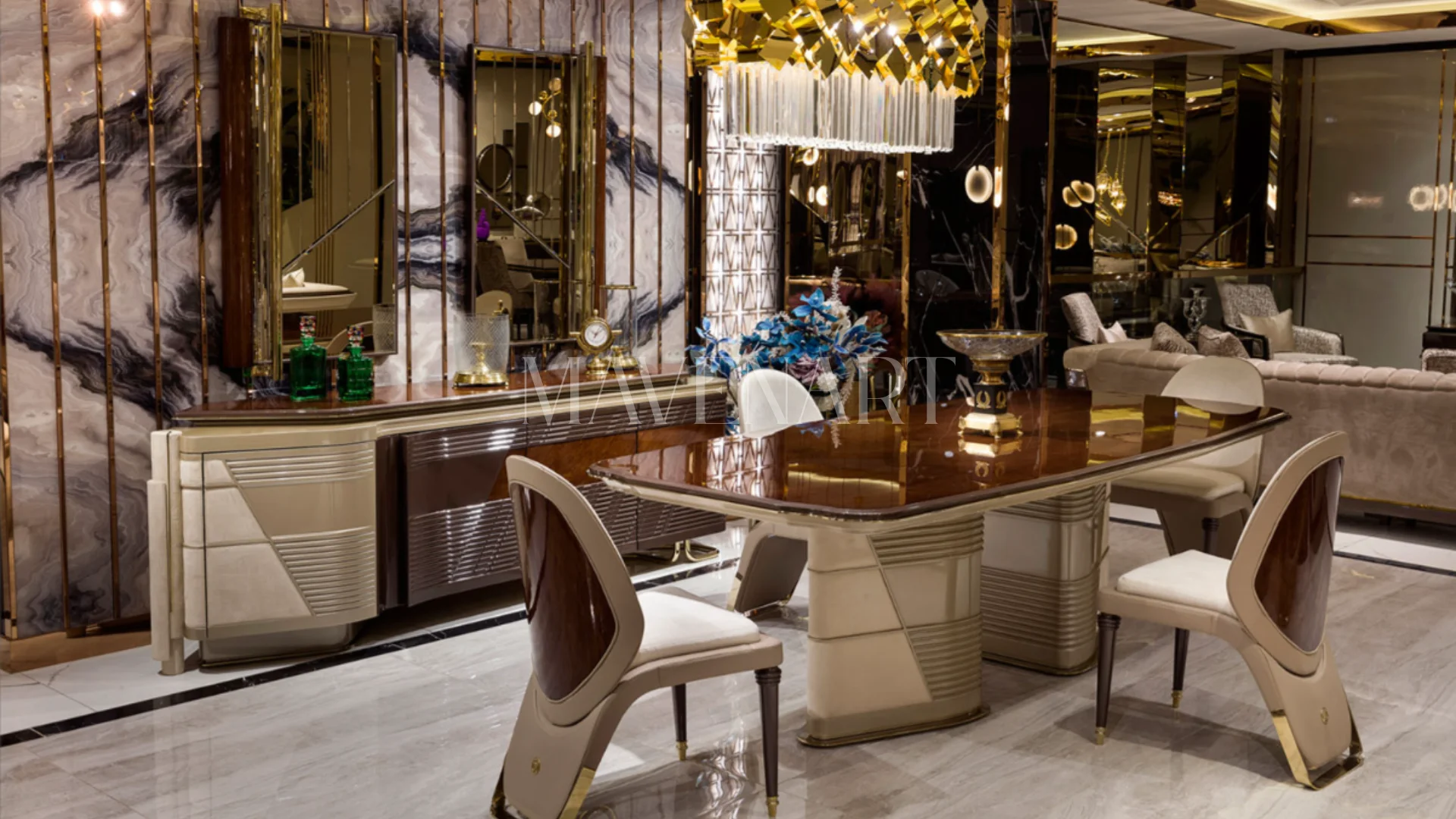 MARCA LUXURY YEMEK ODASI TAKIMI