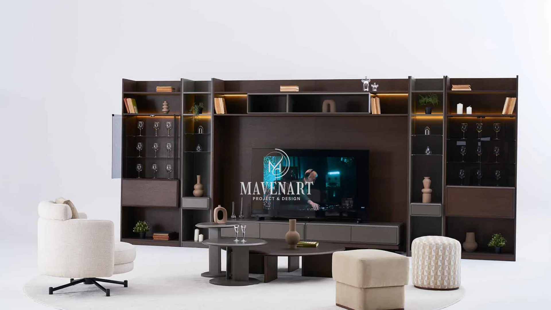 SEDEF MODERN DUVAR ÜNİTESİ