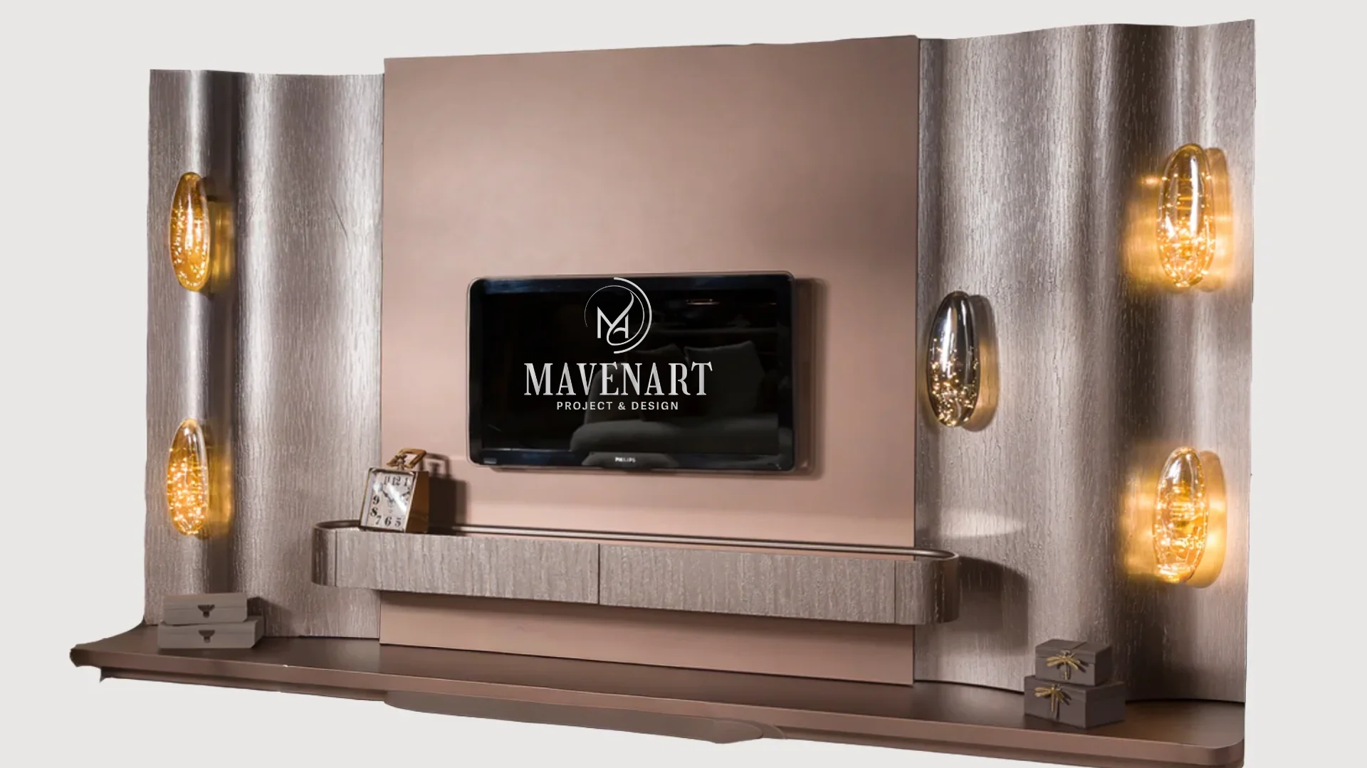 PLATİN MODERN DUVAR ÜNİTESİ