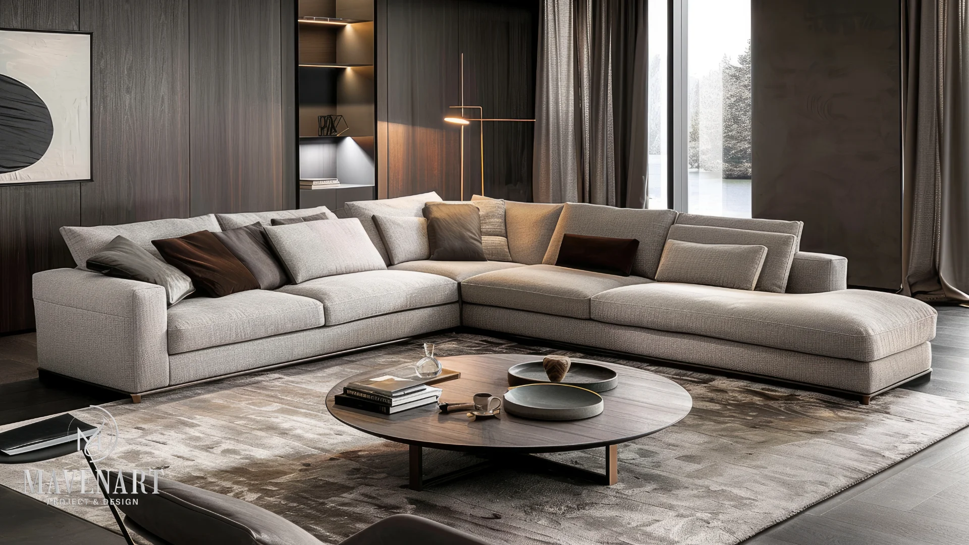 SARGED  MODERN KÖŞE KOLTUK TAKIMI