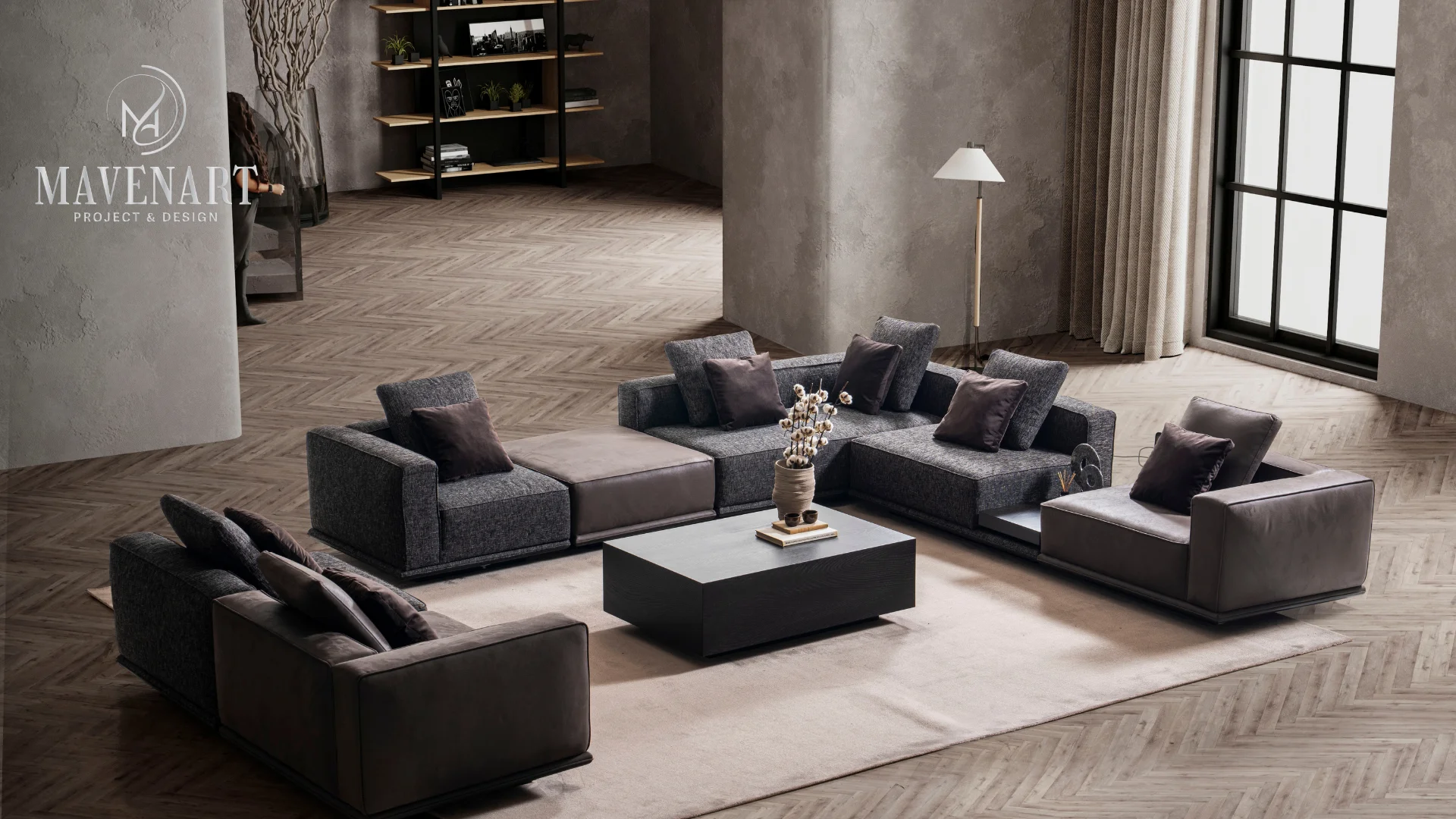 LİNE MODERN KÖŞE KOLTUK TAKIMI