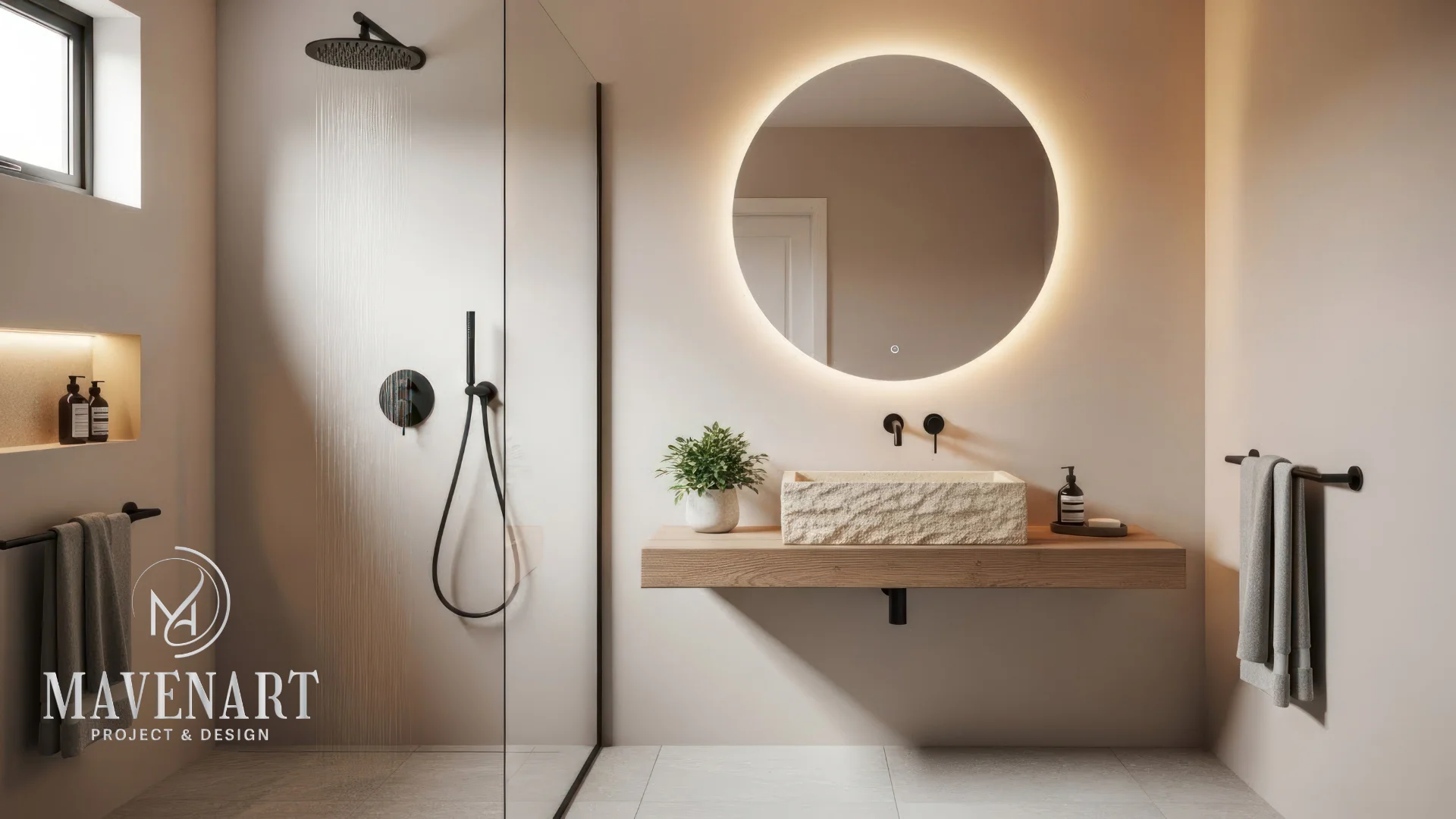 ÇEŞME MODERN BANYO TASARIMI