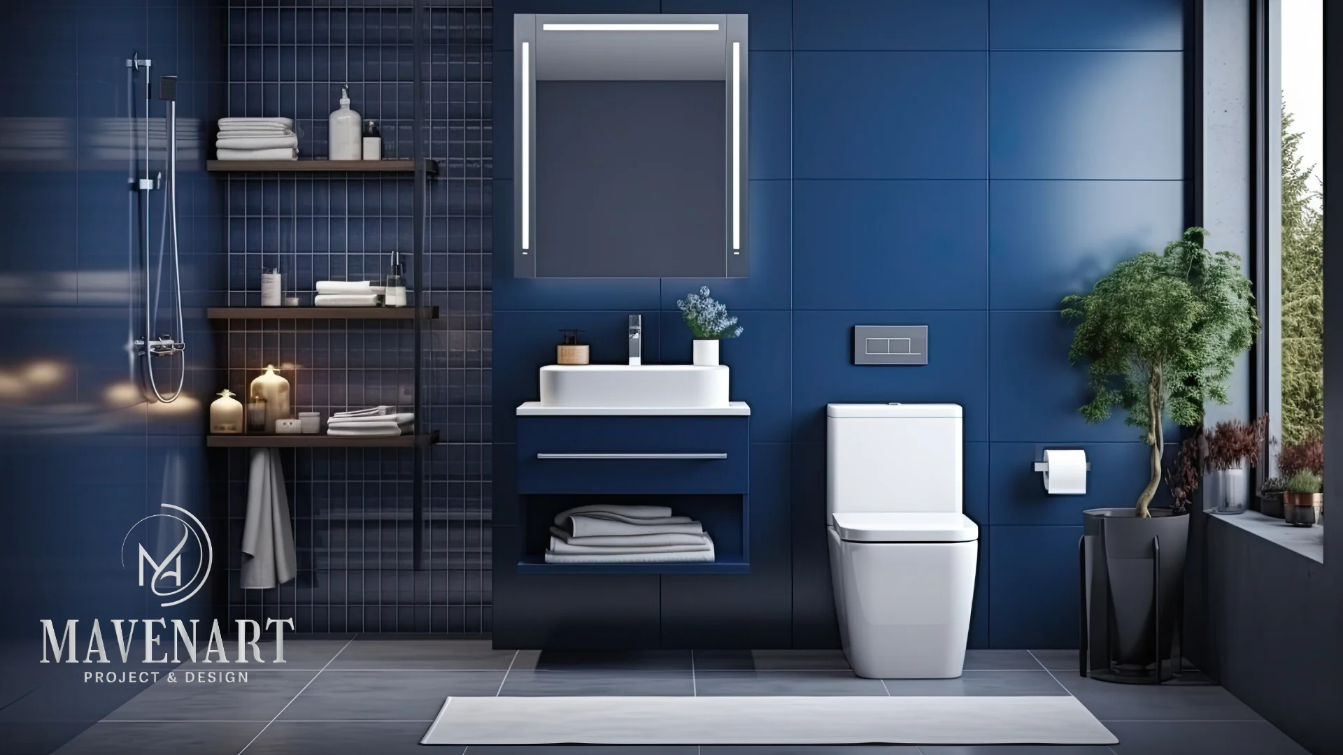 SEÇME MODERN BANYO TASARIMI