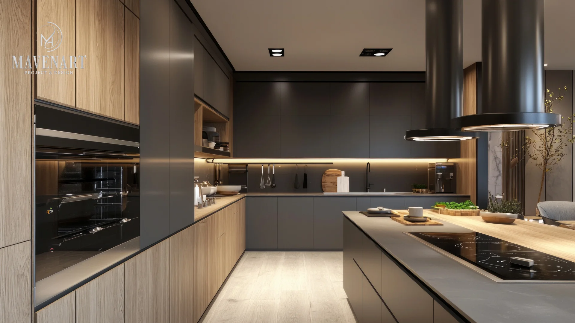 TESLA MODERN MUTFAK TASARIMI