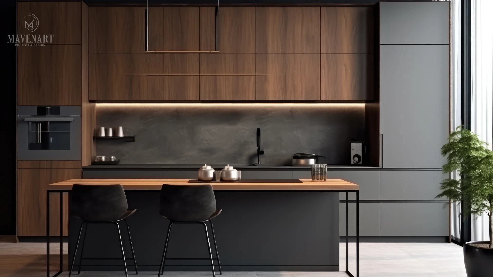 ODAK MODERN MUTFAK TASARIMI