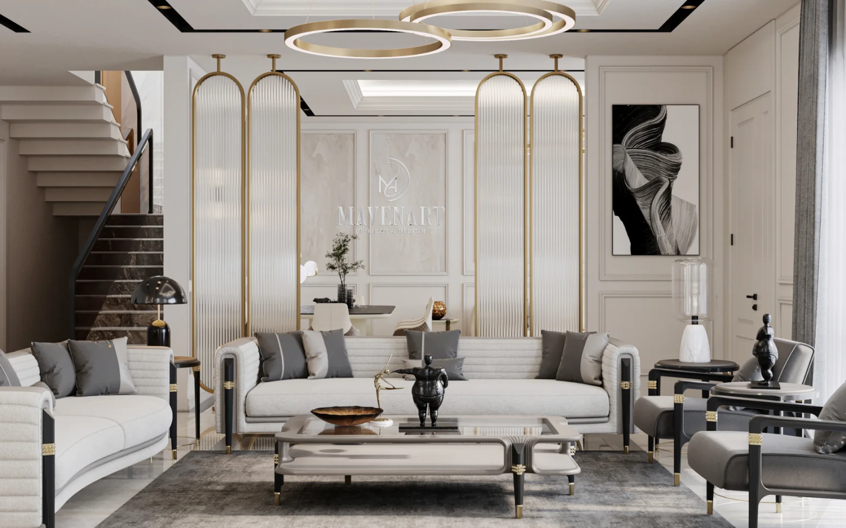 MAHAL MODERN SOFA SET
