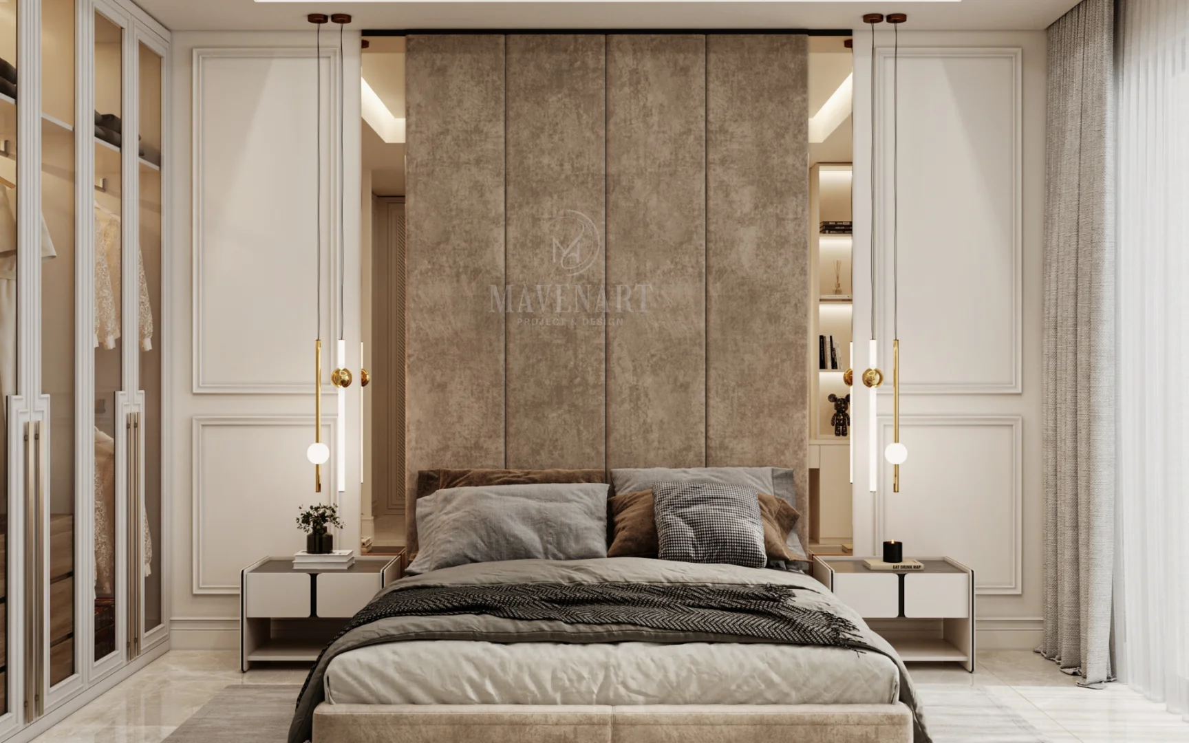 LUXURY MODERN BEDROOM SUİT