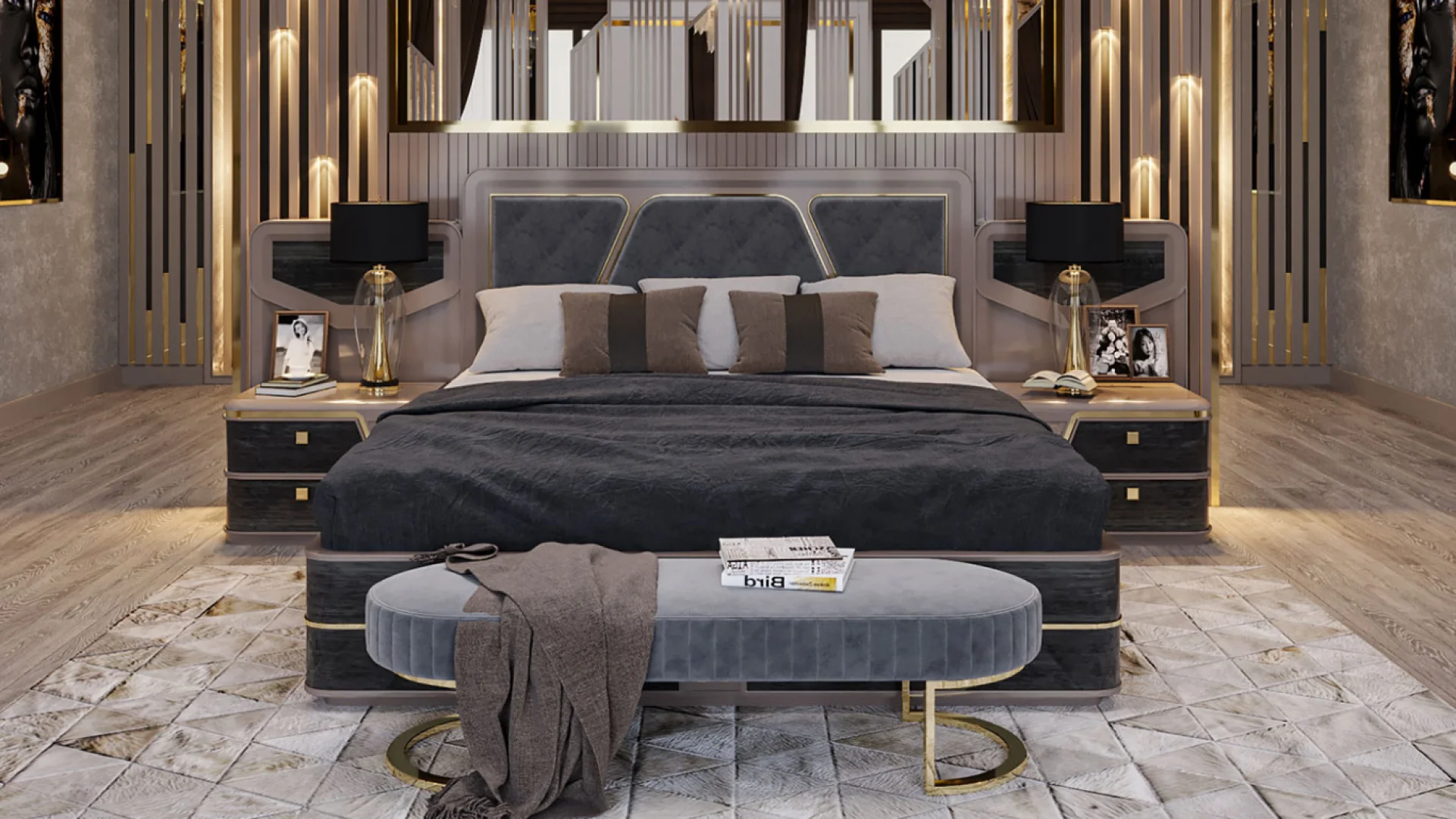 MODERN LUXURY BEDROOM COLLECTION